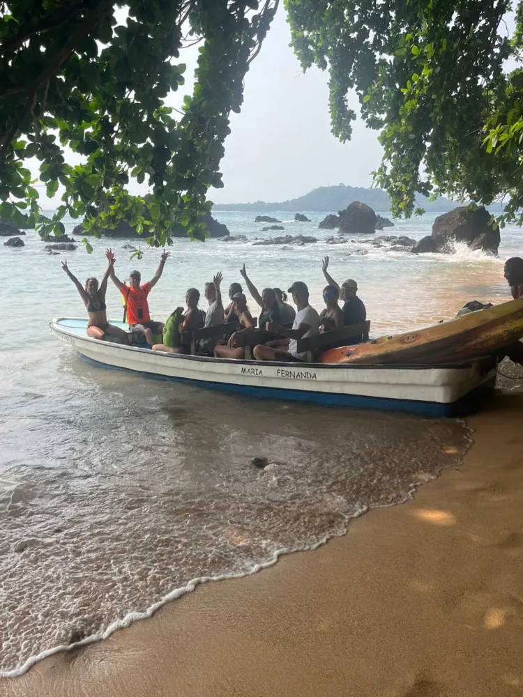 people on boat get ready for trip