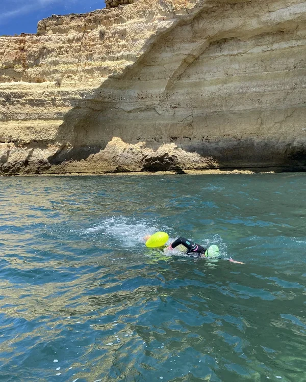 training open water swim algarve 3
