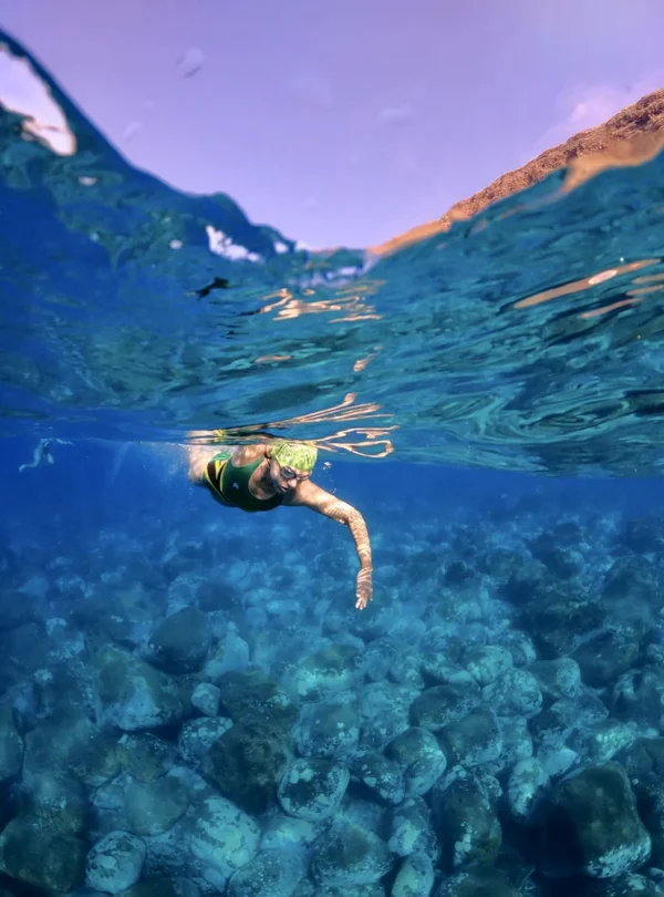 training open water swim madeira 3
